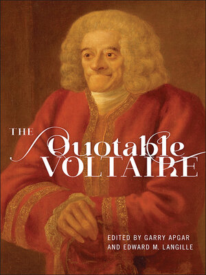 cover image of The Quotable Voltaire